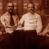 Слева направо: Сергей Андреевич Гонтарь, Николай Михайлович Лаговский, Федор Андреевич Рау, Иван Афанасьевич Соколянский
