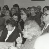 Г.Л. Зайцева (в центре в 1-м ряду) переводит глухим слушателям. 1970-е гг.